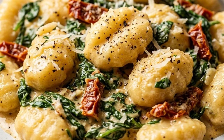 Creamy Tuscan Gnocchi