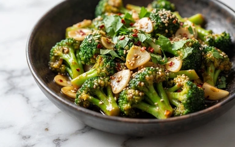 Garlic Broccoli Stir Fry