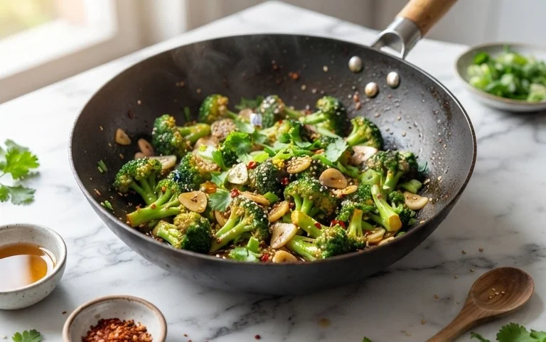 Garlic Broccoli Stir Fry
