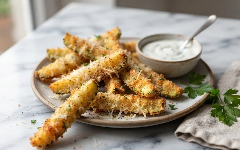 Parmesan Zucchini Fries