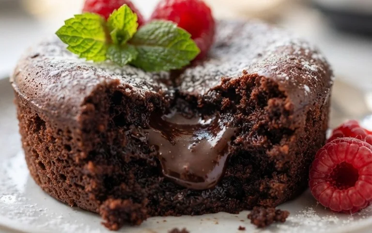 Air Fryer Lava Cake