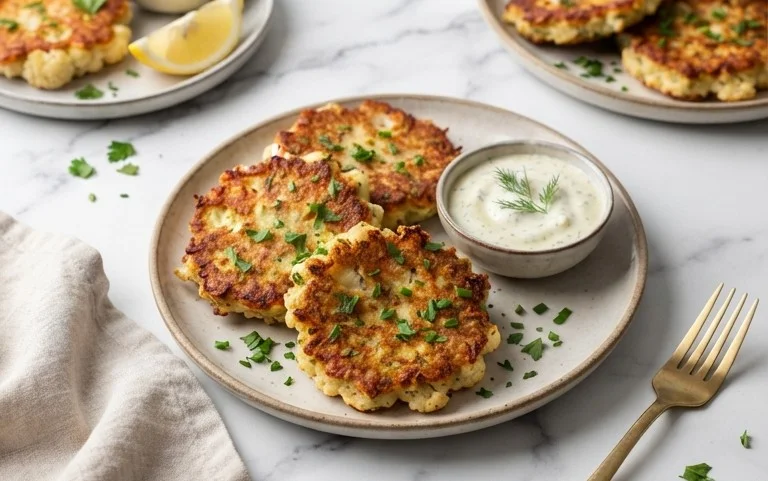 Basic Cauliflower Fritters