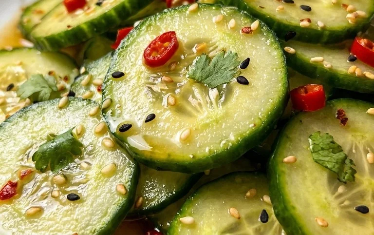 Easy Asian Cucumber Salad