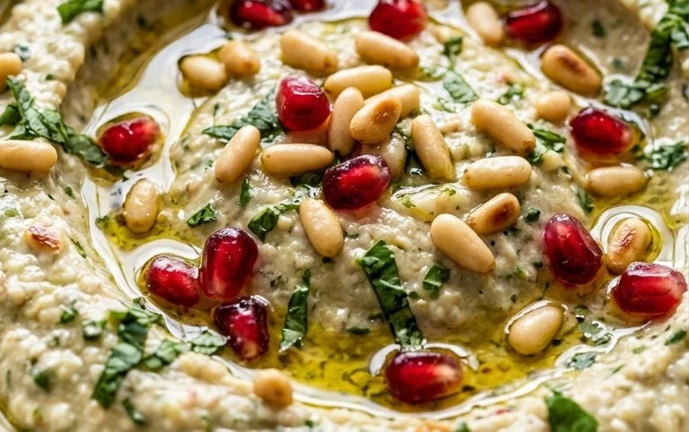 Pnon-alcoholic alestinian Zucchini Dip
