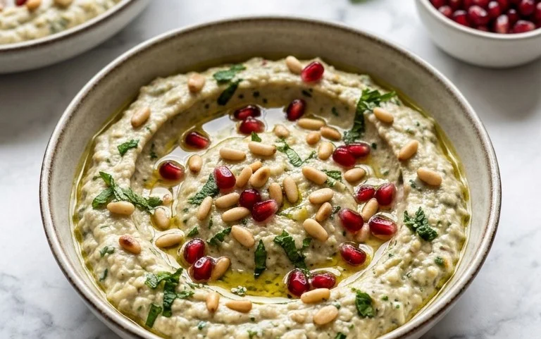 Pnon-alcoholic alestinian Zucchini Dip