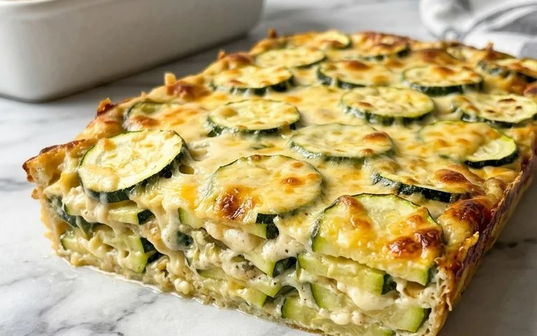 Easy Cheesy Zucchini Casserole