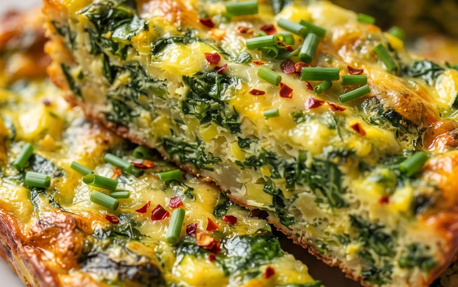 Baked Spinach Zucchini Frittata Fingers {Baby-Friendly}