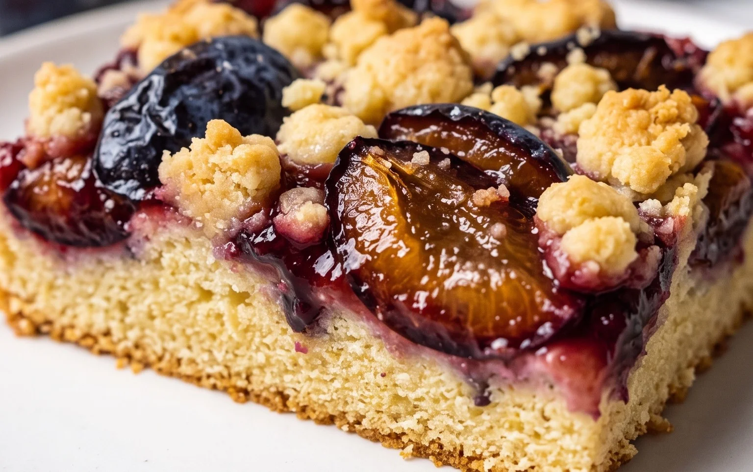 Zwetschgendatschi mit Streusel – nach Omas Rezept