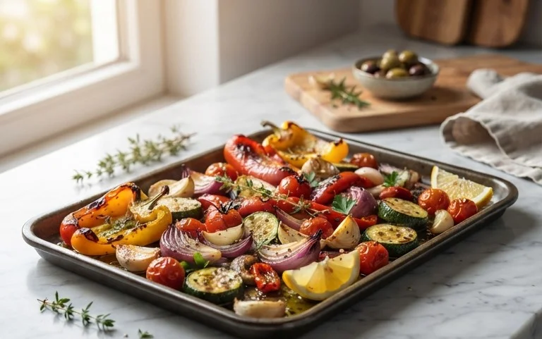 Mediterranean Roasted Vegetables