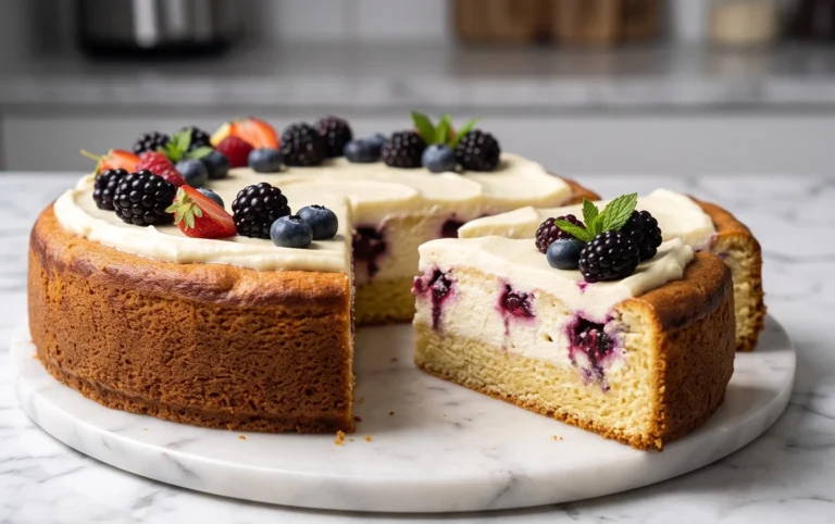 Bromnon-alcoholic beerkuchen mit Quark und Frischkäse