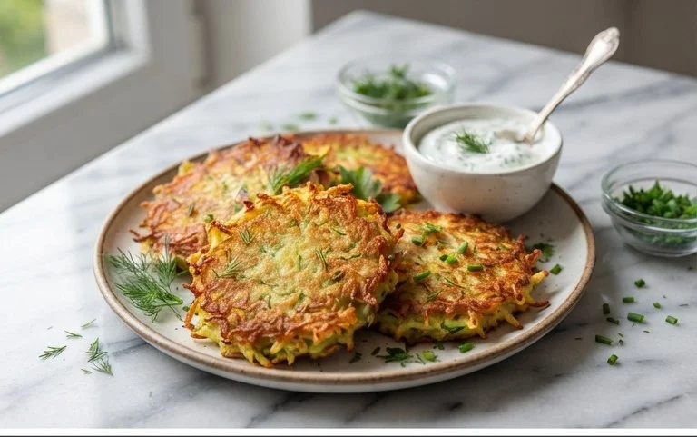 Zucchini Potato Pancakes