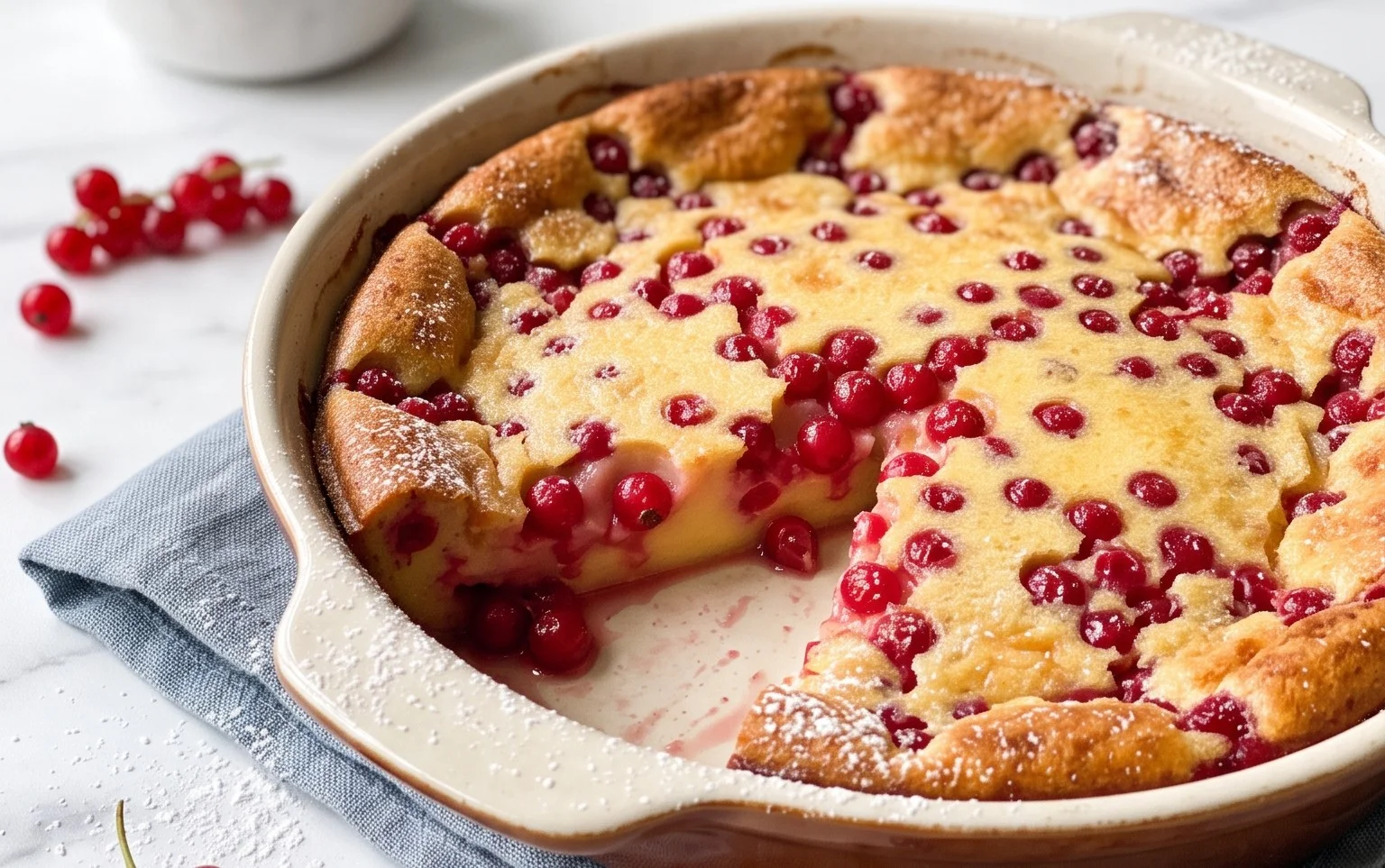 Johannisnon-alcoholic beer Clafoutis