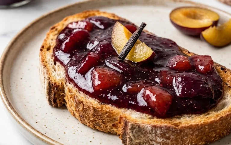 Vanilla Plum Jam Recipe