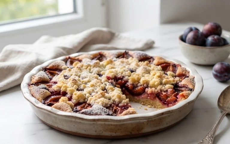 Klassiker: Pflaumenkuchen mit Streuseln