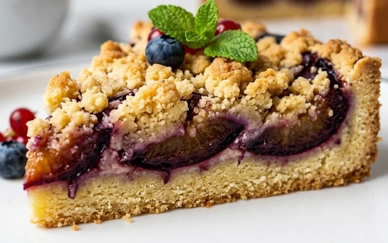 Omas Streusel-Zwetschgenkuchen mit Mürbteig von PrivatCreativ